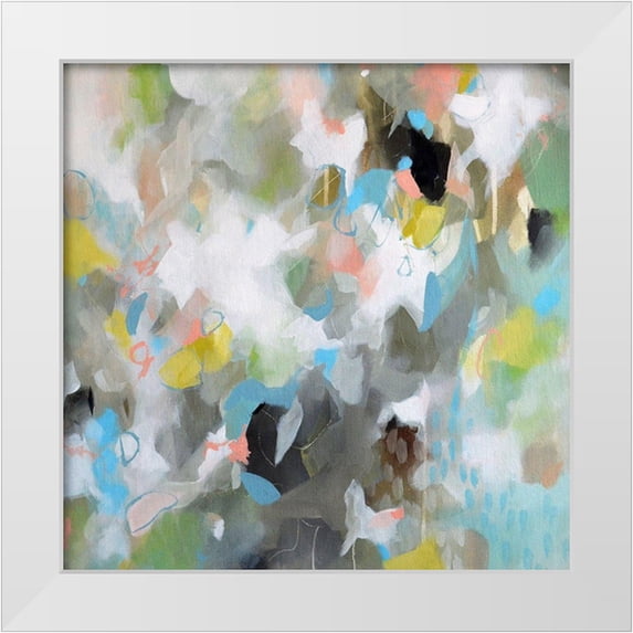 Marrison, TA 15x15 White Modern Wood Framed Museum Art Print Titled - The Evolving Insight