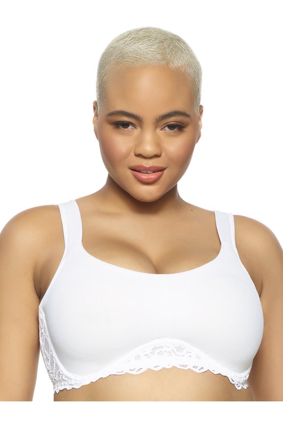 Marron Unlined Underwire Cami Bra - New Color (White, 34H)