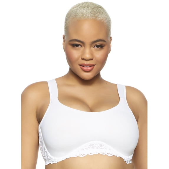 Marron Unlined Underwire Cami Bra - New Color (White, 40DD)