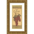 thumbnail image 1 of Marrott, Stephanie 10x18 Gold Ornate Wood Framed with Double Matting Museum Art Print Titled - Bon Amis, 1 of 4