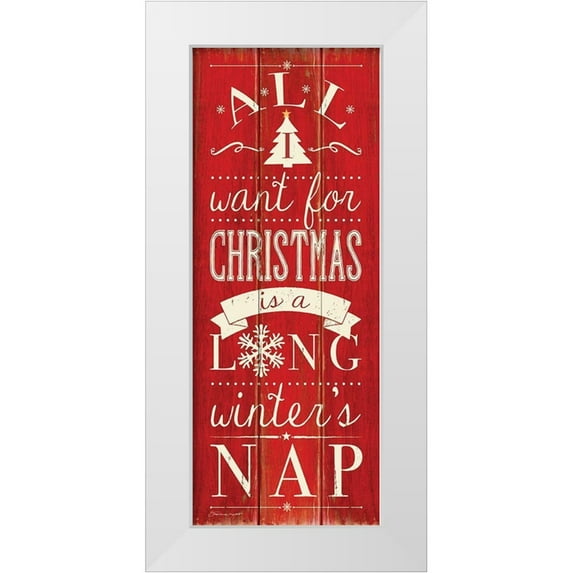 Marrott, Stephanie 10x18 White Modern Wood Framed Museum Art Print Titled - Long Nap