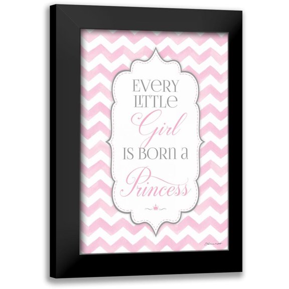 Marrott, Stephanie 11x14 Black Modern Framed Museum Art Print Titled - A Princess