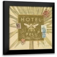 thumbnail image 1 of Marrott, Stephanie 12x12 Black Modern Framed Museum Art Print Titled - Bee Sign, 1 of 5