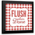 thumbnail image 1 of Marrott, Stephanie 12x12 Black Modern Framed Museum Art Print Titled - Flush, 1 of 5