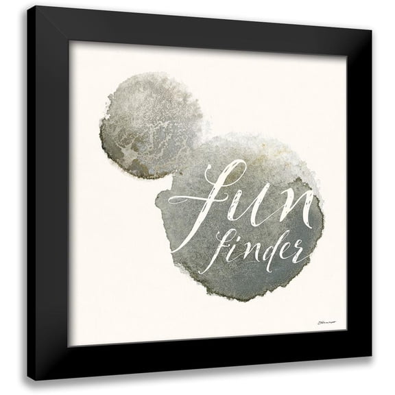Marrott, Stephanie 12x12 Black Modern Framed Museum Art Print Titled - Fun Finder