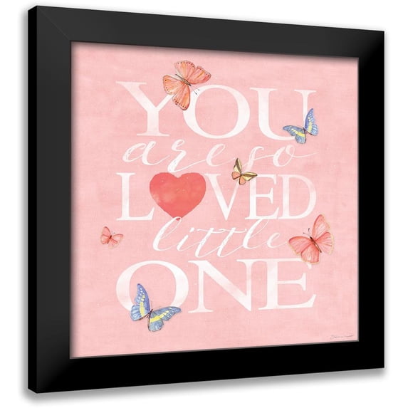 Marrott, Stephanie 12x12 Black Modern Framed Museum Art Print Titled - Little One