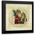 thumbnail image 1 of Marrott, Stephanie 12x12 Black Modern Framed Museum Art Print Titled - Pere Noel, 1 of 5