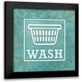 thumbnail image 1 of Marrott, Stephanie 12x12 Black Modern Framed Museum Art Print Titled - Wash, 1 of 5