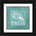 thumbnail image 1 of Marrott, Stephanie 12x12 Black Ornate Wood Framed with Double Matting Museum Art Print Titled - Press, 1 of 4