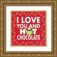 thumbnail image 1 of Marrott, Stephanie 12x12 Gold Ornate Wood Framed with Double Matting Museum Art Print Titled - Hot Chocolate, 1 of 4