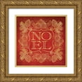 thumbnail image 1 of Marrott, Stephanie 12x12 Gold Ornate Wood Framed with Double Matting Museum Art Print Titled - Noel, 1 of 4