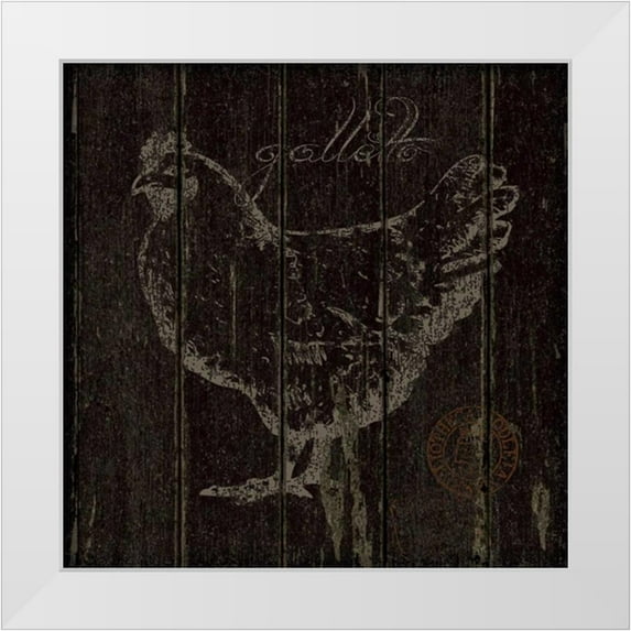 Marrott, Stephanie 12x12 White Modern Wood Framed Museum Art Print Titled - Galletto