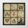 thumbnail image 1 of Marrott, Stephanie 12x12 White Modern Wood Framed Museum Art Print Titled - Listen to Your Heart, 1 of 4