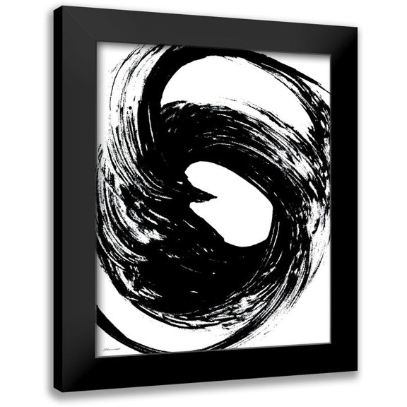Marrott, Stephanie 12x14 Black Modern Framed Museum Art Print Titled - Around