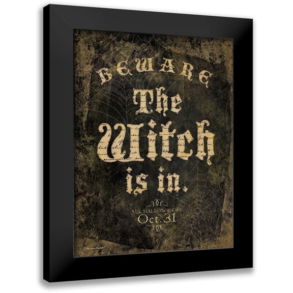Marrott, Stephanie 12x14 Black Modern Framed Museum Art Print Titled - The Witch