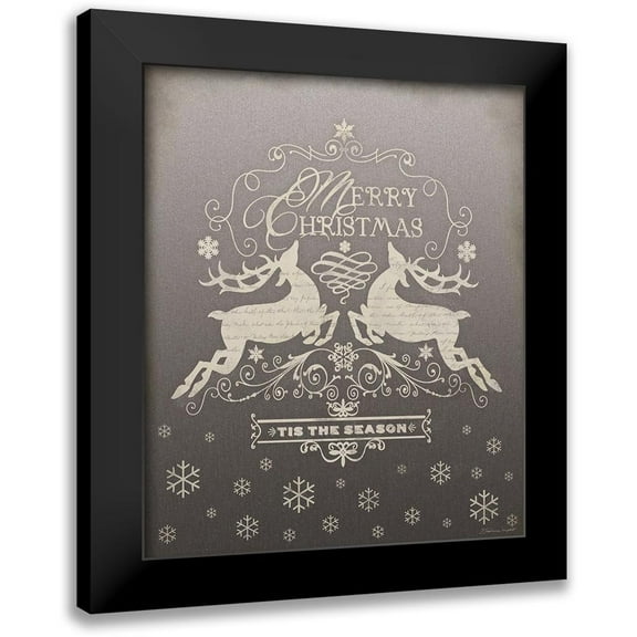 Marrott, Stephanie 12x14 Black Modern Framed Museum Art Print Titled - Tis the Season