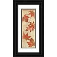 thumbnail image 1 of Marrott, Stephanie 13x32 Black Ornate Wood Framed with Double Matting Museum Art Print Titled - Autumn Collage III, 1 of 4
