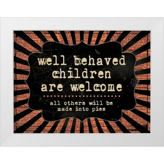 Marrott, Stephanie 14x12 White Modern Wood Framed Museum Art Print Titled - Well Behaved