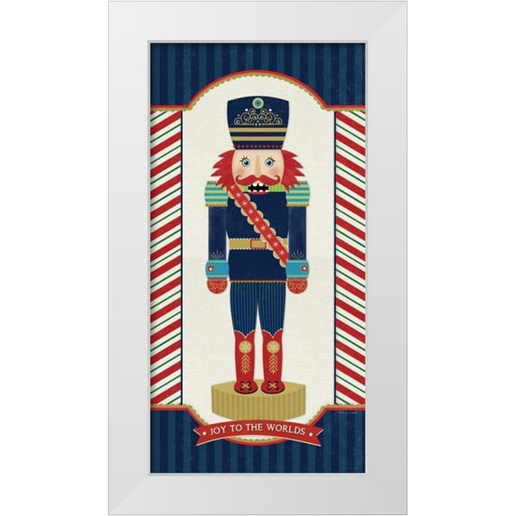 Marrott, Stephanie 14x24 White Modern Wood Framed Museum Art Print Titled - Nutcracker I