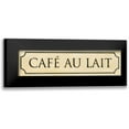 thumbnail image 1 of Marrott, Stephanie 14x7 Black Modern Framed Museum Art Print Titled - Cafe Au Lait, 1 of 5