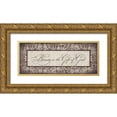 thumbnail image 1 of Marrott, Stephanie 14x8 Gold Ornate Wood Framed with Double Matting Museum Art Print Titled - Beauty Is, 1 of 4
