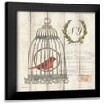thumbnail image 1 of Marrott, Stephanie 15x15 Black Modern Framed Museum Art Print Titled - Canary, 1 of 5