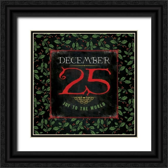 Marrott, Stephanie 15x15 Black Ornate Wood Framed with Double Matting Museum Art Print Titled -