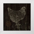 thumbnail image 1 of Marrott, Stephanie 15x15 White Modern Wood Framed Museum Art Print Titled - Poule, 1 of 4
