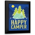 thumbnail image 1 of Marrott, Stephanie 15x18 Black Modern Framed Museum Art Print Titled - Happy Camper I, 1 of 5