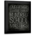 thumbnail image 1 of Marrott, Stephanie 15x18 Black Modern Framed Museum Art Print Titled - One Father, 1 of 5