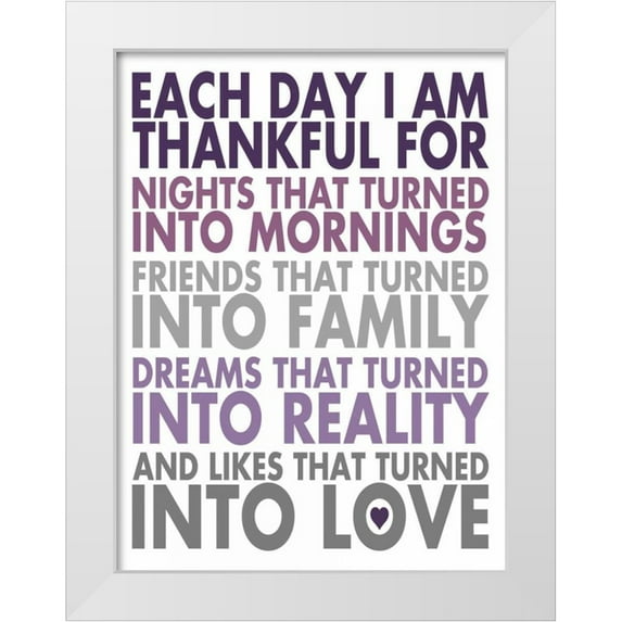 Marrott, Stephanie 15x18 White Modern Wood Framed Museum Art Print Titled - Each Day