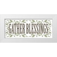 thumbnail image 1 of Marrott, Stephanie 18x10 White Modern Wood Framed Museum Art Print Titled - Gather Blessings, 1 of 4