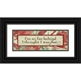 thumbnail image 1 of Marrott, Stephanie 18x9 Black Ornate Wood Framed with Double Matting Museum Art Print Titled - Im So Far, 1 of 4