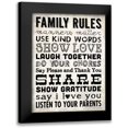 thumbnail image 1 of Marrott, Stephanie 19x24 Black Modern Framed Museum Art Print Titled - Family Rules - Cream II, 1 of 5