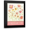 thumbnail image 1 of Marrott, Stephanie 19x24 Black Modern Framed Museum Art Print Titled - Happiness Garden, 1 of 5