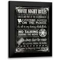 thumbnail image 1 of Marrott, Stephanie 19x24 Black Modern Framed Museum Art Print Titled - Movie Rules, 1 of 5