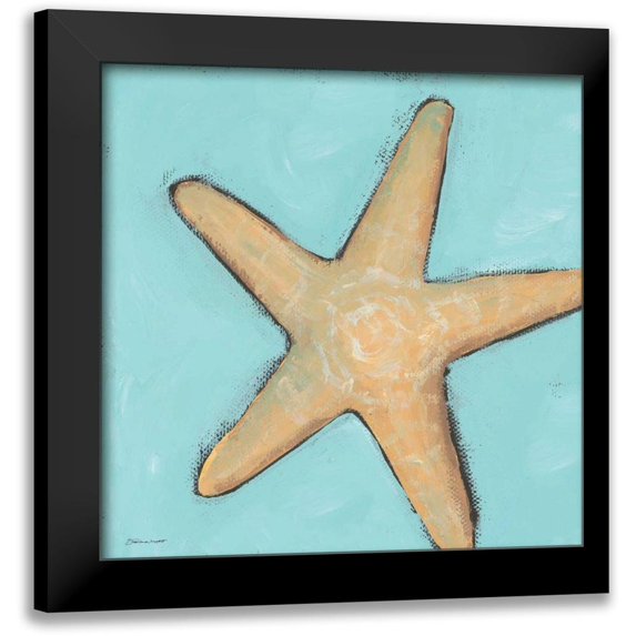 Marrott, Stephanie 20x20 Black Modern Framed Museum Art Print Titled - Starfish