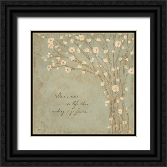 Marrott, Stephanie 20x20 Black Ornate Wood Framed with Double Matting Museum Art Print Titled - There is More