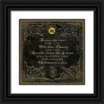 thumbnail image 1 of Marrott, Stephanie 20x20 Black Ornate Wood Framed with Double Matting Museum Art Print Titled - Witches Dance, 1 of 4