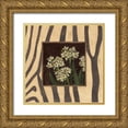 thumbnail image 1 of Marrott, Stephanie 20x20 Gold Ornate Wood Framed with Double Matting Museum Art Print Titled - Paperwhites I, 1 of 4