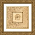 thumbnail image 1 of Marrott, Stephanie 20x20 Gold Ornate Wood Framed with Double Matting Museum Art Print Titled - Rose Coral, 1 of 4
