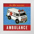 thumbnail image 1 of Marrott, Stephanie 20x20 White Modern Wood Framed Museum Art Print Titled - Ambulance, 1 of 4