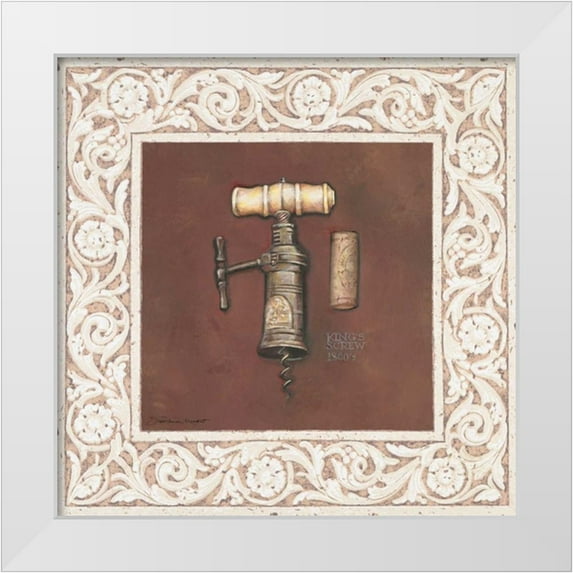 Marrott, Stephanie 20x20 White Modern Wood Framed Museum Art Print Titled - Kings Srew 1800s