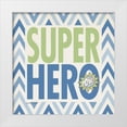thumbnail image 1 of Marrott, Stephanie 20x20 White Modern Wood Framed Museum Art Print Titled - Playroom Super Hero, 1 of 4
