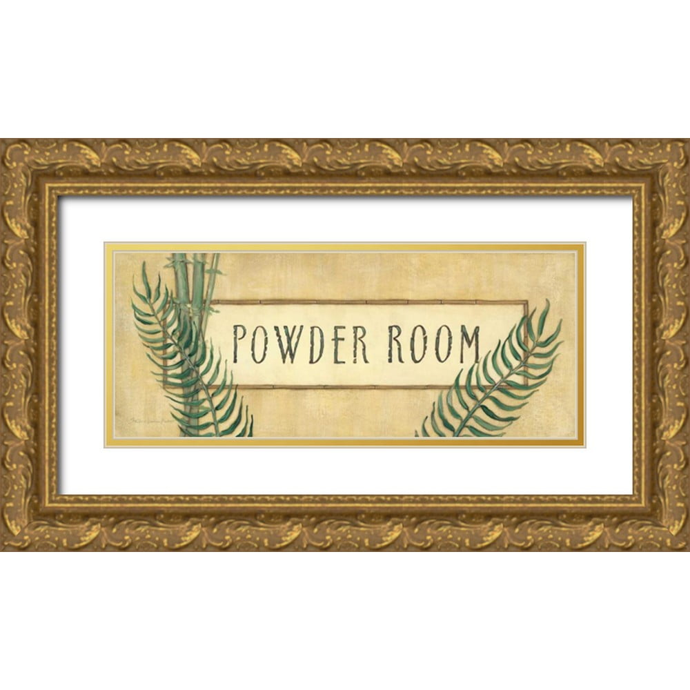 Marrott, Stephanie 24x12 Gold Ornate Wood Framed with Double Matting Museum Art Print Titled ...