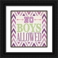 thumbnail image 1 of Marrott, Stephanie 26x26 Black Ornate Wood Framed with Double Matting Museum Art Print Titled - Playroom No Boys II, 1 of 4