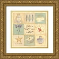 thumbnail image 1 of Marrott, Stephanie 26x26 Gold Ornate Wood Framed with Double Matting Museum Art Print Titled - Wen in Doubt, 1 of 4