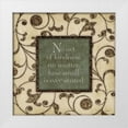thumbnail image 1 of Marrott, Stephanie 26x26 White Modern Wood Framed Museum Art Print Titled - No Act, 1 of 4