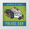 thumbnail image 1 of Marrott, Stephanie 26x26 White Modern Wood Framed Museum Art Print Titled - Police, 1 of 4