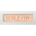 thumbnail image 1 of Marrott, Stephanie 32x11 White Modern Wood Framed Museum Art Print Titled - Surf City, 1 of 4